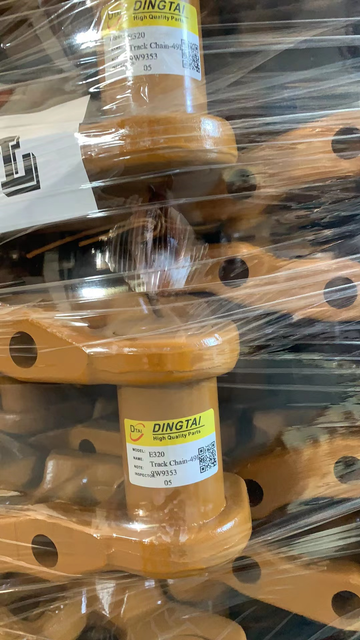 Conjunto de cadena de oruga y eslabón de oruga de repuestos del tren de rodaje de excavadora E320