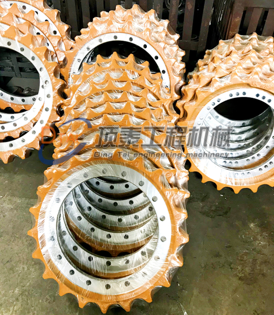 Nuevo Piñón impulsor de repuestos de excavadora para piñón grande E330 E330L 6Y5685 CR5861A