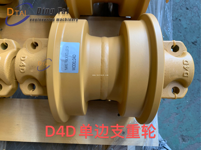 Piezas del tren de rodaje de la niveladora de rodillos de cadena de brida simple y doble D4D 1181608 (6T9887) 118-1609 (6T9883)