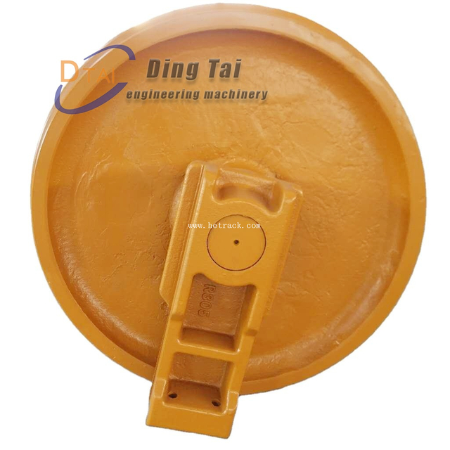 Piezas del chasis de maquinaria de construcción de la rueda guía delantera de la pista de las piezas del excavador R305