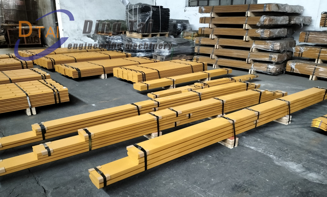 Hoja plana del nivelador de la media flecha del nivelador de la niveladora que corta la hoja del nivelador de la parte posterior del tractor 14Y-71-11330 9W6198 8E4545 con los desgarradores